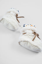 Wellsoft Ekru Bebek Patiği - Riki Baby&Kids