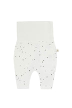Yüksek Bel Pantolon Bebek Cosmos Beyaz Organik Pamuk - Riki Baby&Kids