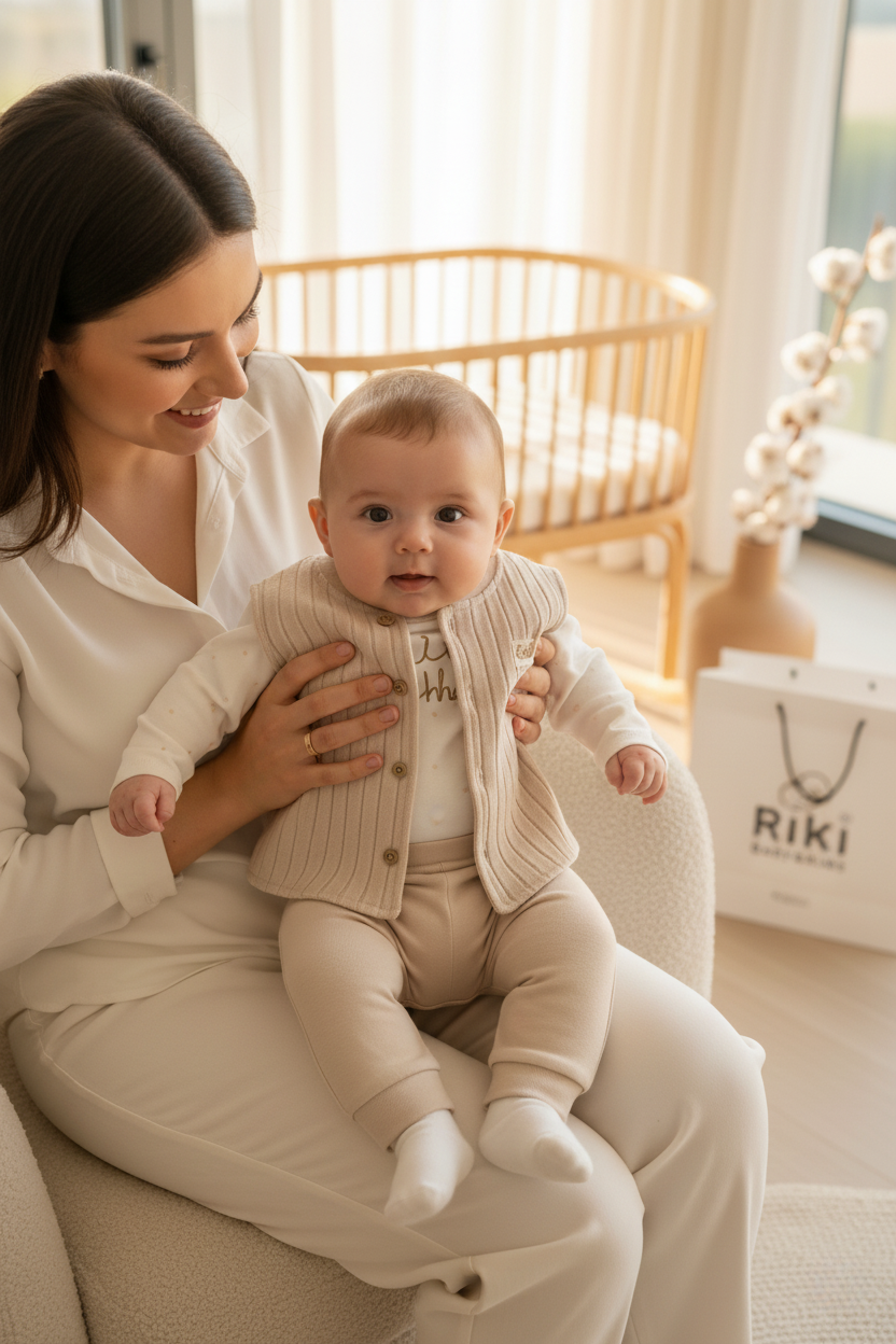 Organik Pamuk 3’lü Interlock Takım - Teddy Bear Koleksiyonu