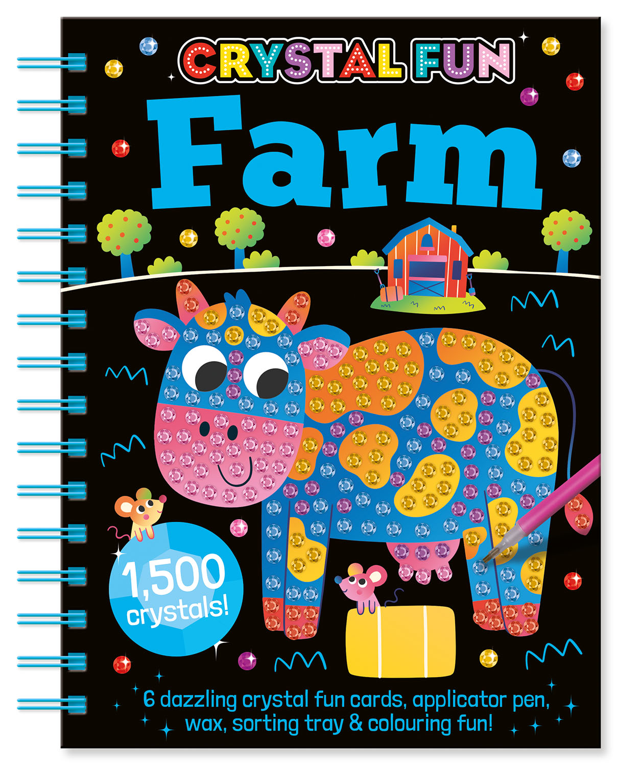 Crystal Fun Farm | Çiftlik Temalı 1500 Taşlı Kristal Sanat Aktivitesi