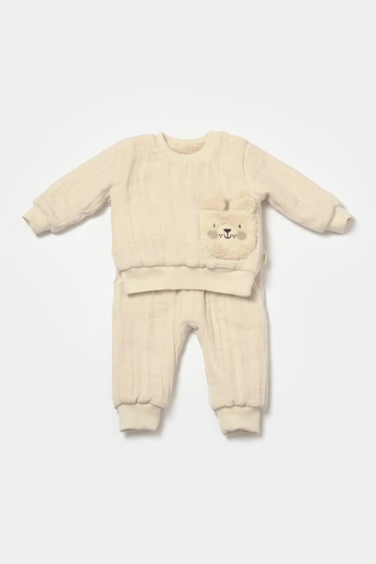 BabyCosy Müslin WellSoft Stone Takım - Riki Baby&Kids