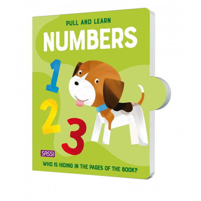 Sassi Pull and Learn: Sayıları Keşfet – Çek Bırak Etkileşimli Sayı Kitabı