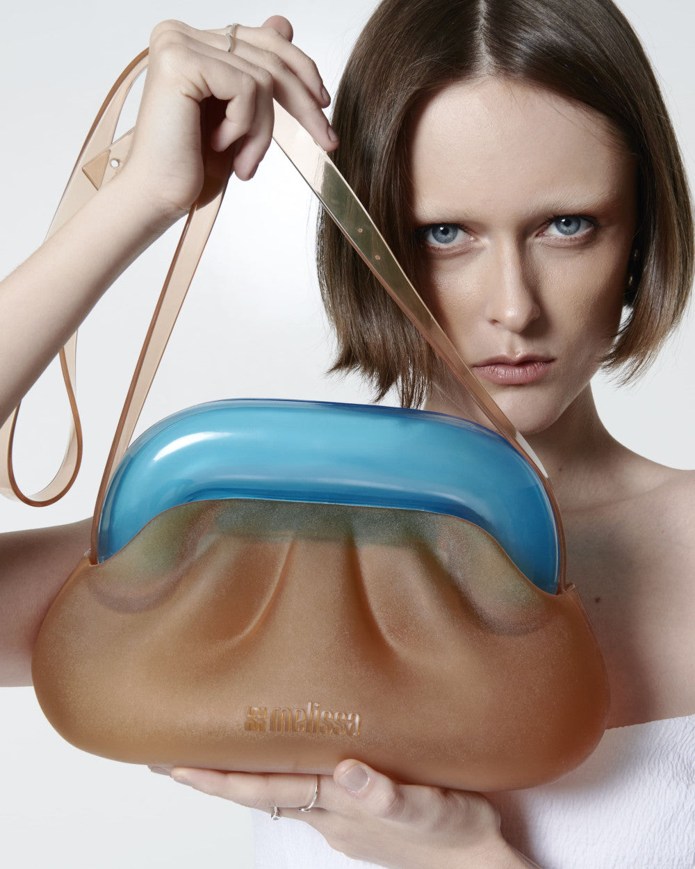 Melissa Glass Bag Orange Blue – İkonik Crossbody Çanta