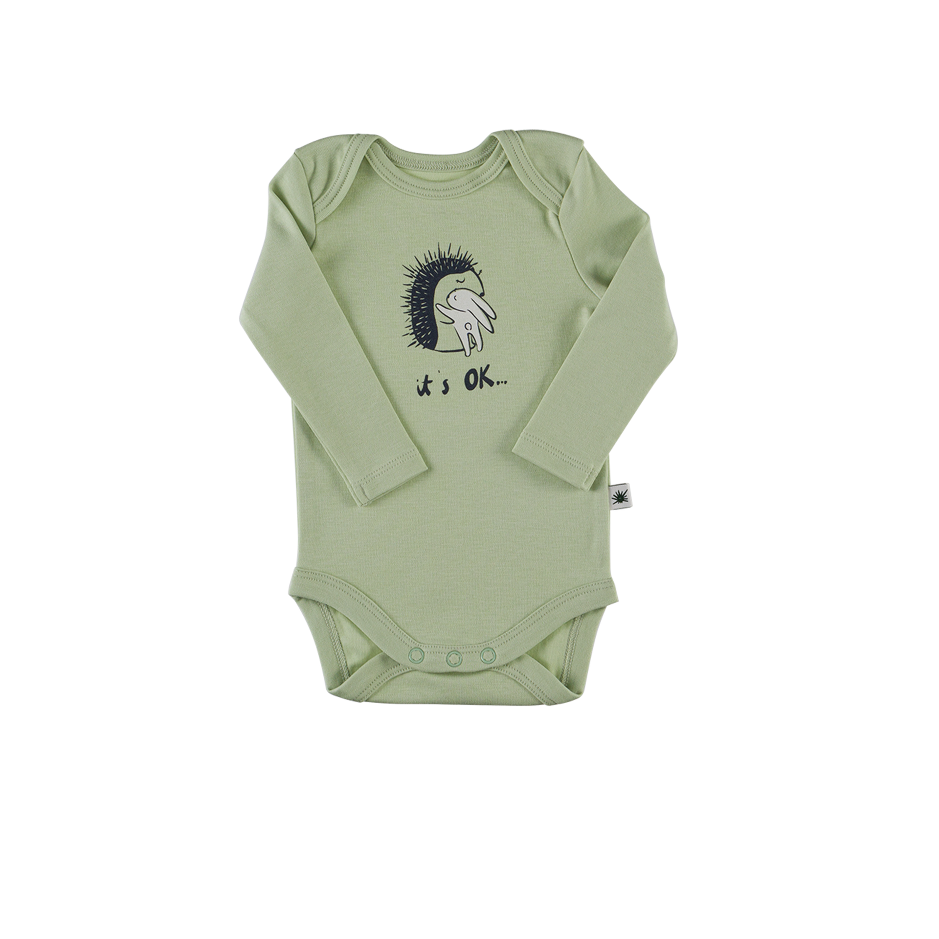 Little Yucca "Envelope" Uzun Kollu Body - Aqua