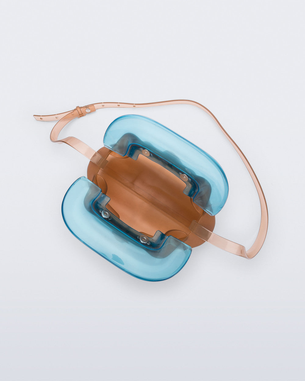 Melissa Glass Bag Orange Blue – İkonik Crossbody Çanta