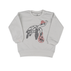 Little Yucca "Grow" Light Sweatshirt - Light Grey