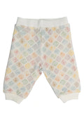 Organik Pamuk Desenli Bebek Pantolonu