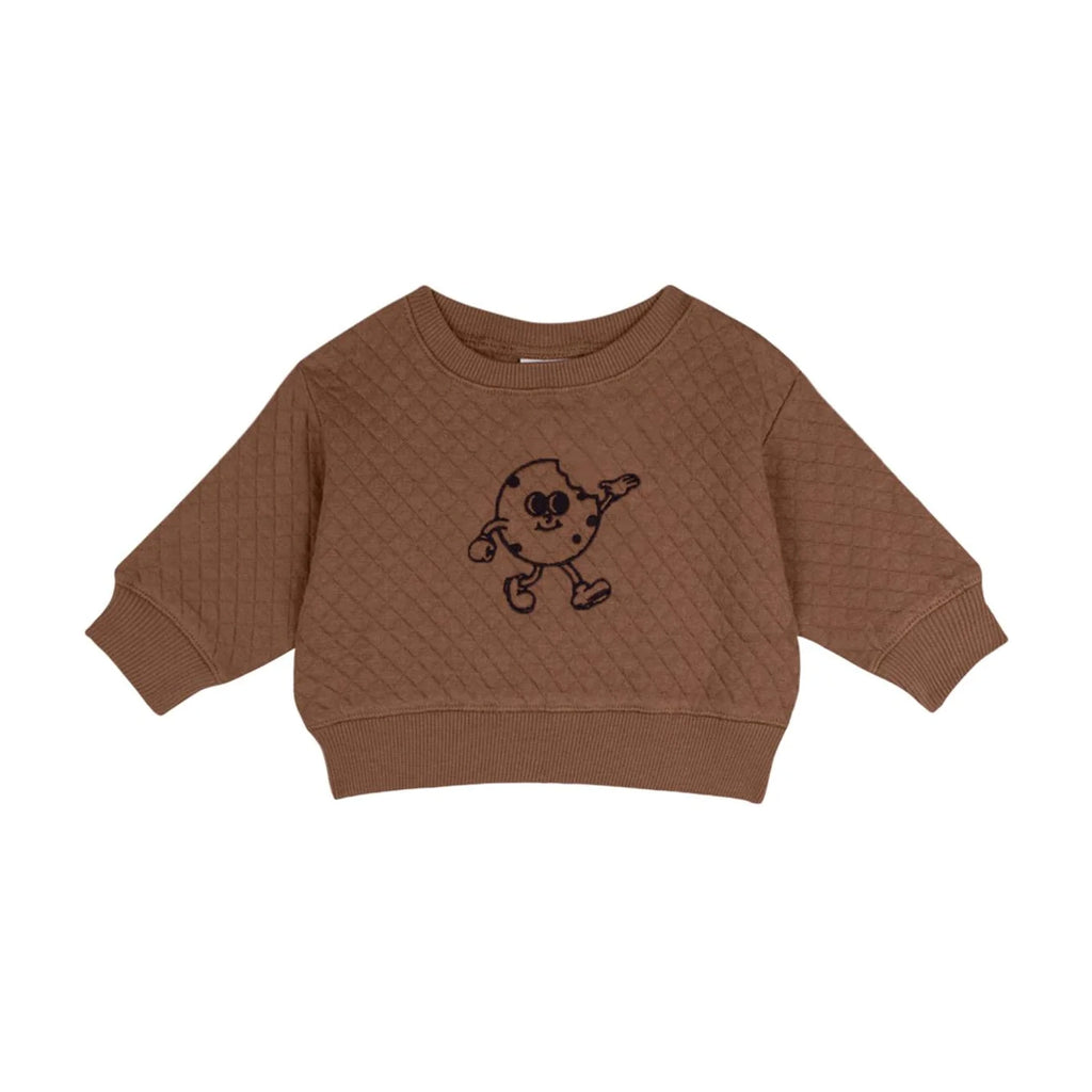 Organik Pamuk Kurabiye Sweatshirt Pantolon Set – Kapitone Kumaş