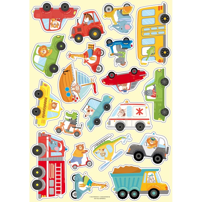 Mega Box Araçlar – Stickerlı, 3D Modelli Sanat ve Etkinlik Kutusu | Sassi (5+ Yaş)