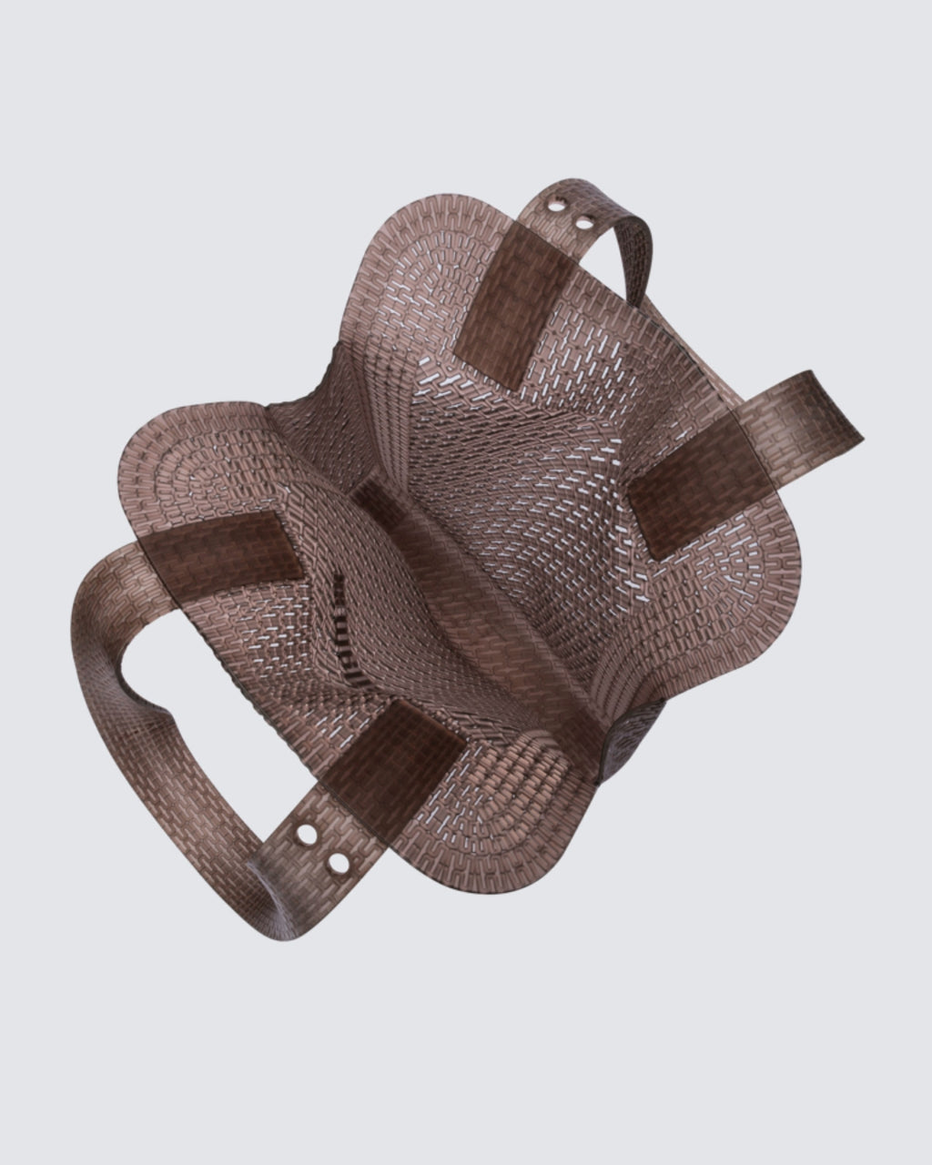 melissa harper bag kahverengi ic hacim detay