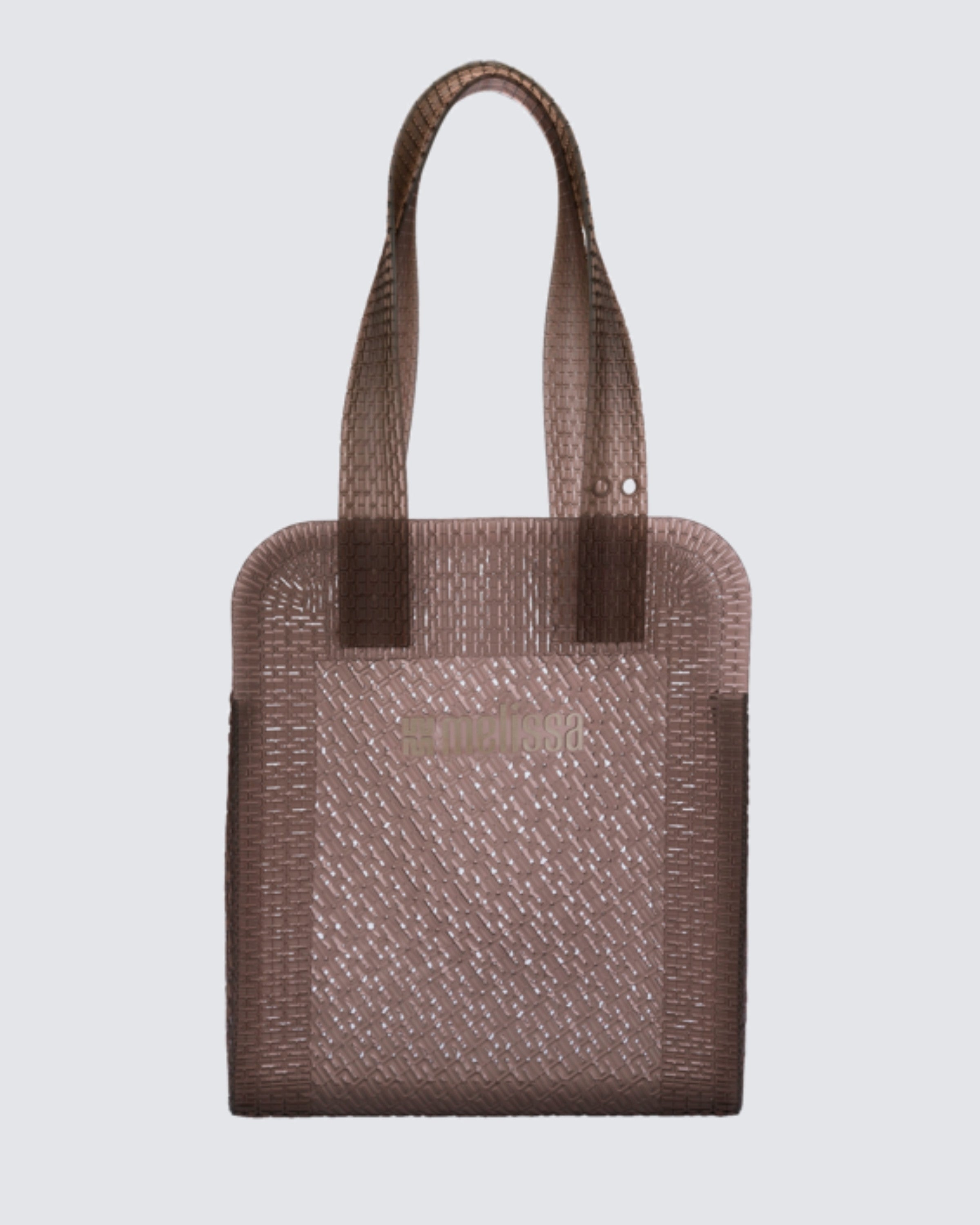 melissa harper bag kahverengi tote kadin cantasi on gorunum