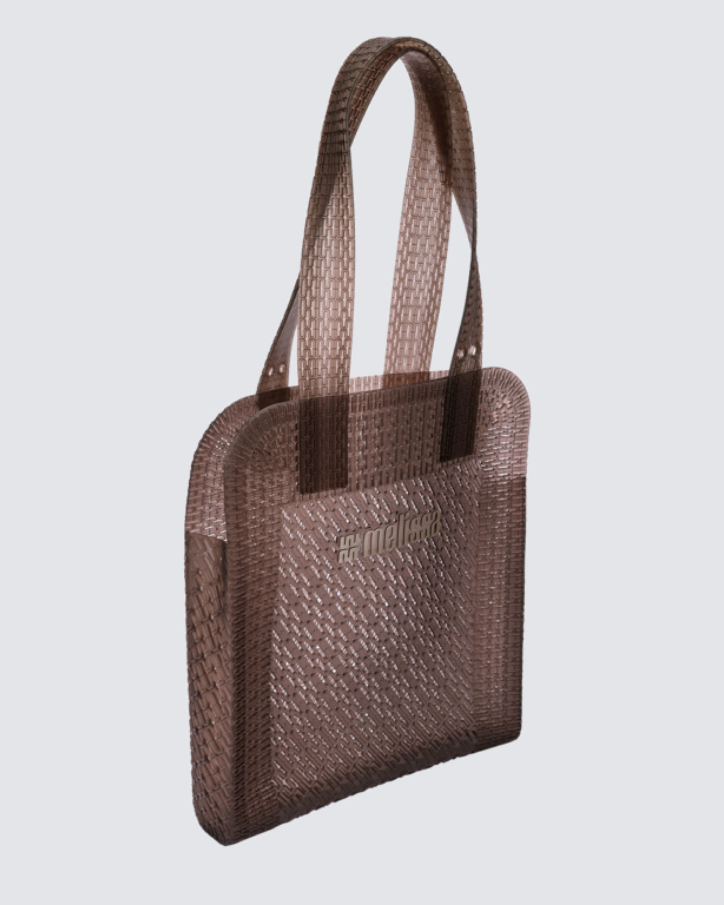 melissa harper bag kahverengi file dokulu gunluk canta