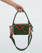 Melissa + Alexandre Pavão Olga Bag Yeşil – Vegan Designer Çanta | Modüler Askı | Melflex™