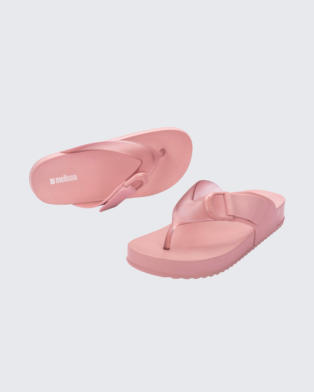 Melissa Cozy Thong Pembe Kadın Terlik | 37-42 Numara | Melflex® | İkonik kokulu