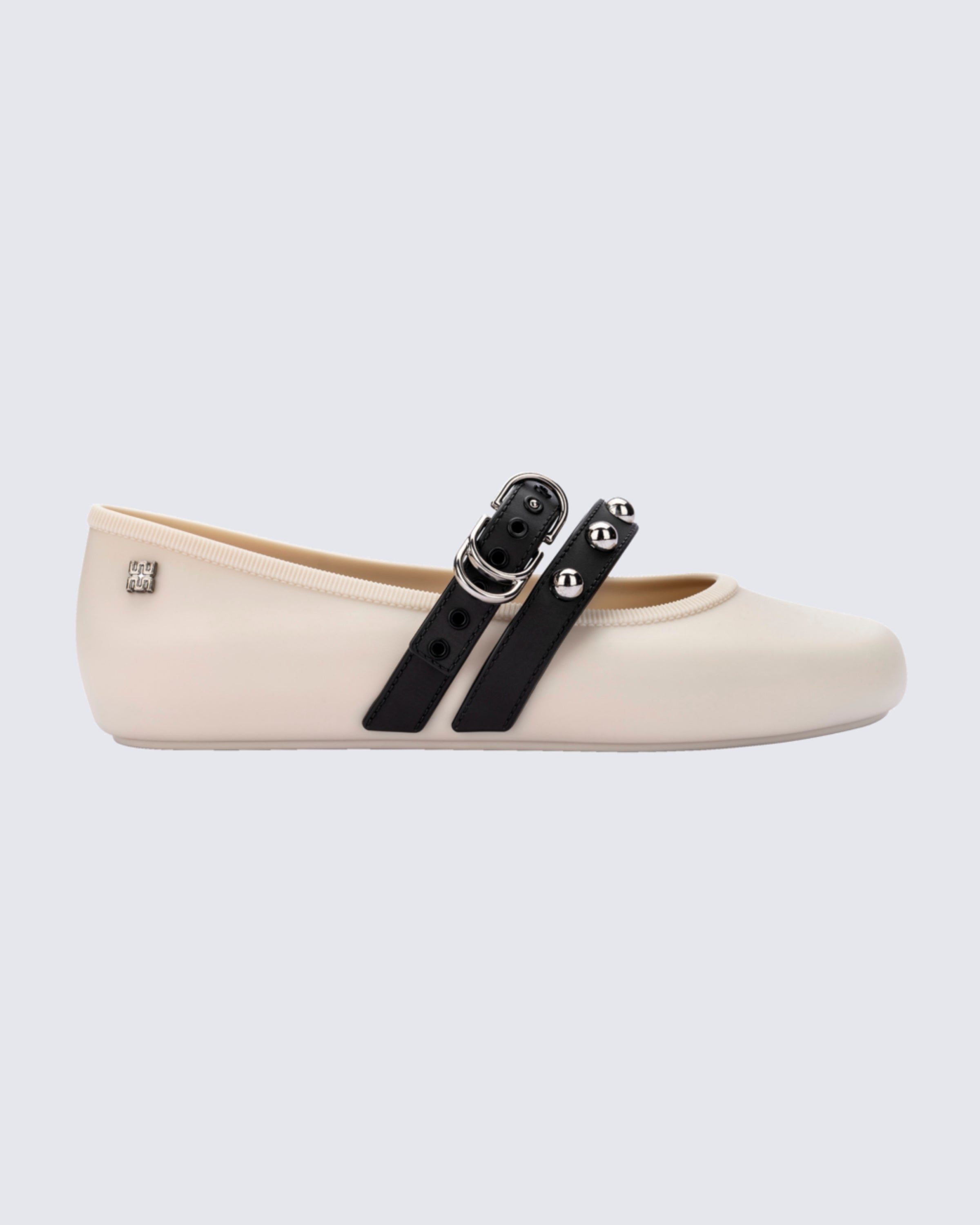 Melissa Ballerina Studs bej - yan profil metal bant detay