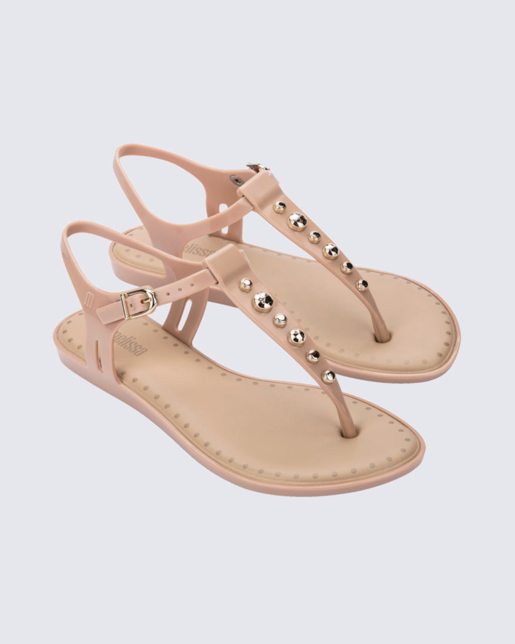 Melissa Solar Boho bej kadın yazlık parmak arası sandalet çift profil fotoğrafı