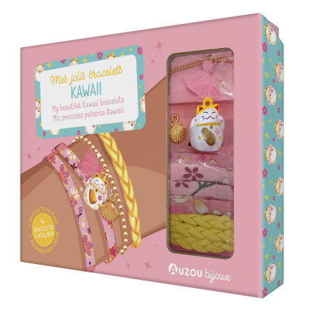 Kawaii Tarzı Çok Katlı Bileklik Yapım Seti | MON SUPERBE BIJOU - MES JOLIS BRACELETS KAWAII