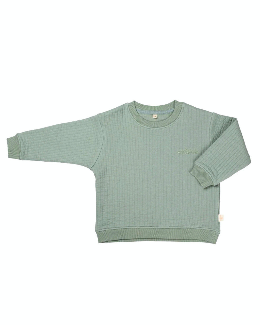 Miela Kids Mint Yeşili Kapitone Sweatshirt