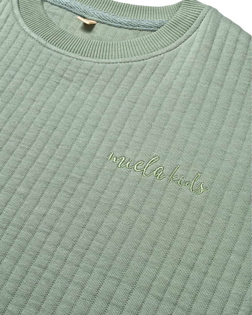 Miela Kids Mint Yeşili Kapitone Sweatshirt