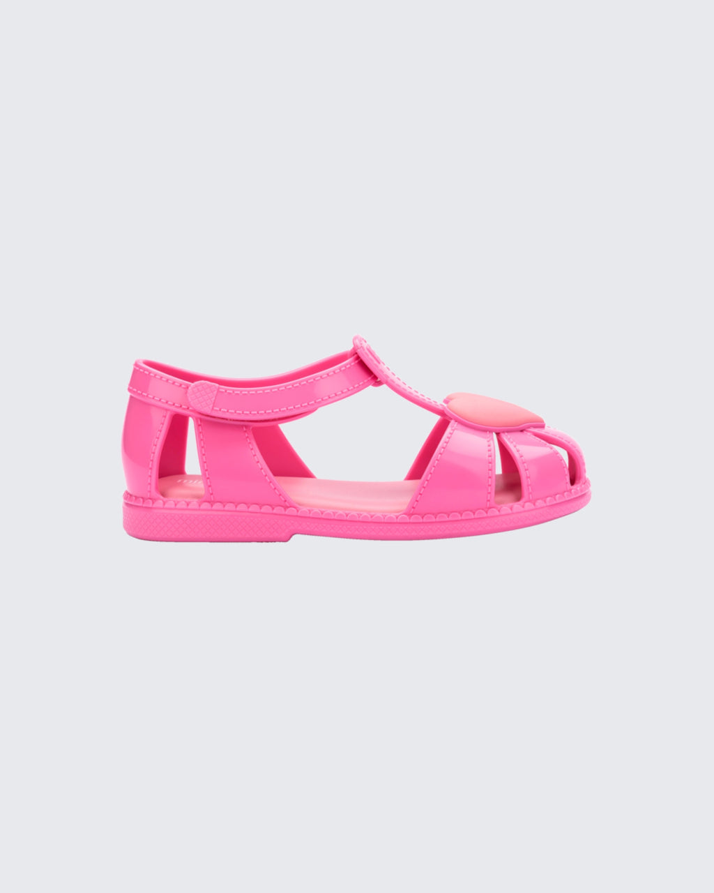 Mini Melissa Hip Heart Ballerina pembe kız çocuk yazlık sandalet, açık parmak ve topuk klasik model