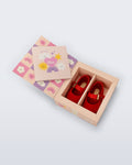 Mini Melissa My First Ballerina Kırmızı Kız Bebek Babet Ayakkabısı | 17 Numara | Hediye Kutulu