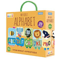Sassi My First Alphabet – 20 Parça Puzzle ve Kitap Seti