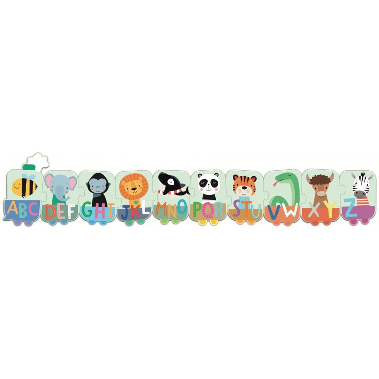 Sassi My First Alphabet – 20 Parça Puzzle ve Kitap Seti