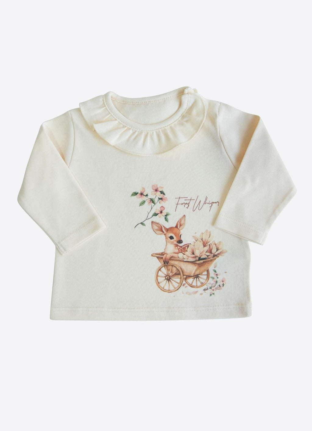 Kahverengi Nona 2’li Takım – Pamuklu Kapitone Sweat ve Pantolon Seti