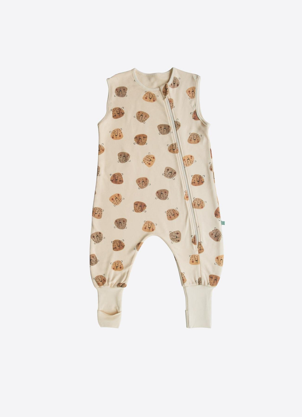 Organik Pamuklu Uzun & Kısa Kollu Uyku Tulumu – (1.5 Tog)