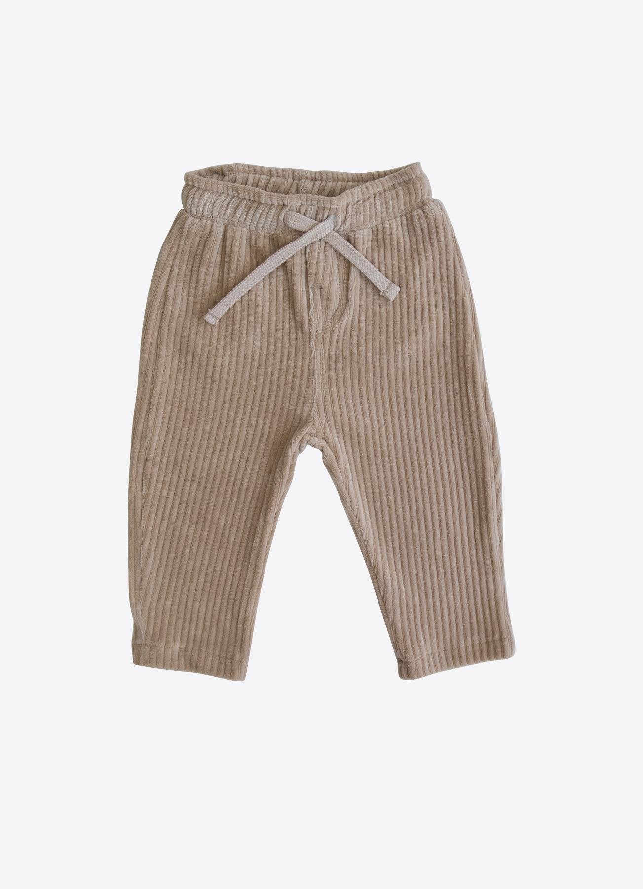 Organik Pamuk Köpek Nakışlı 2’li Takım – Kadife Pantolon & Sweat