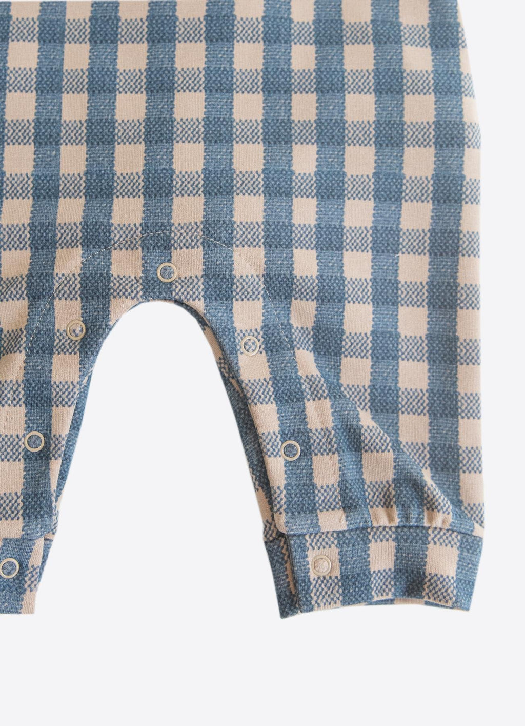 Organik Pamuk Home Salopet 2’li Takım Mavi