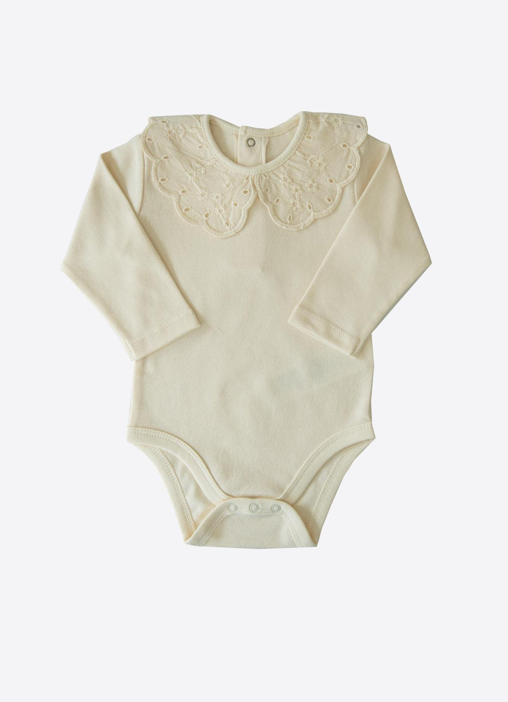 Ekru-fisto-yaka-brode-detaylı-organik-bebek-body