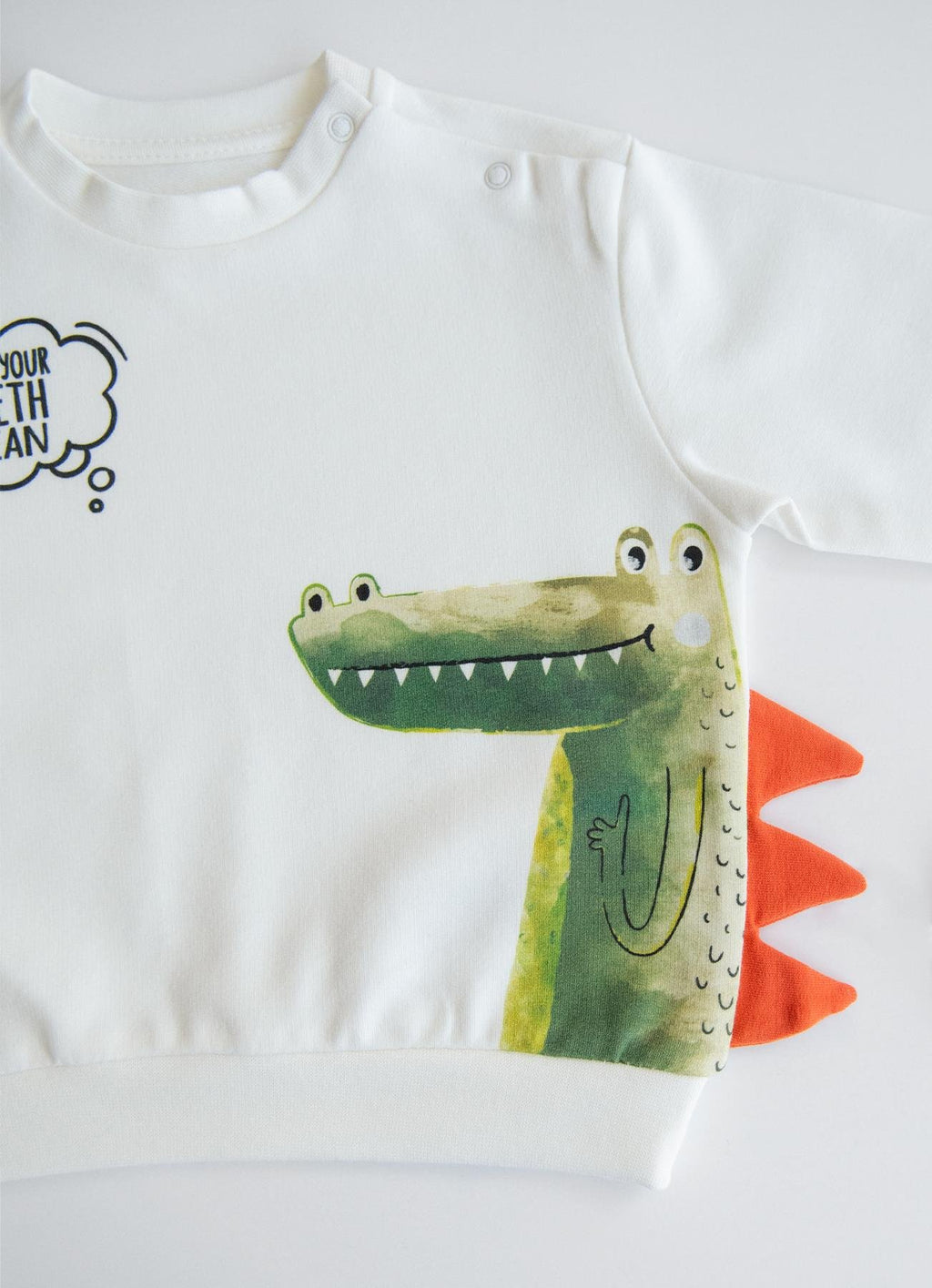 Organik Pamuk Teeth Clean 2’li Yeşil Takım