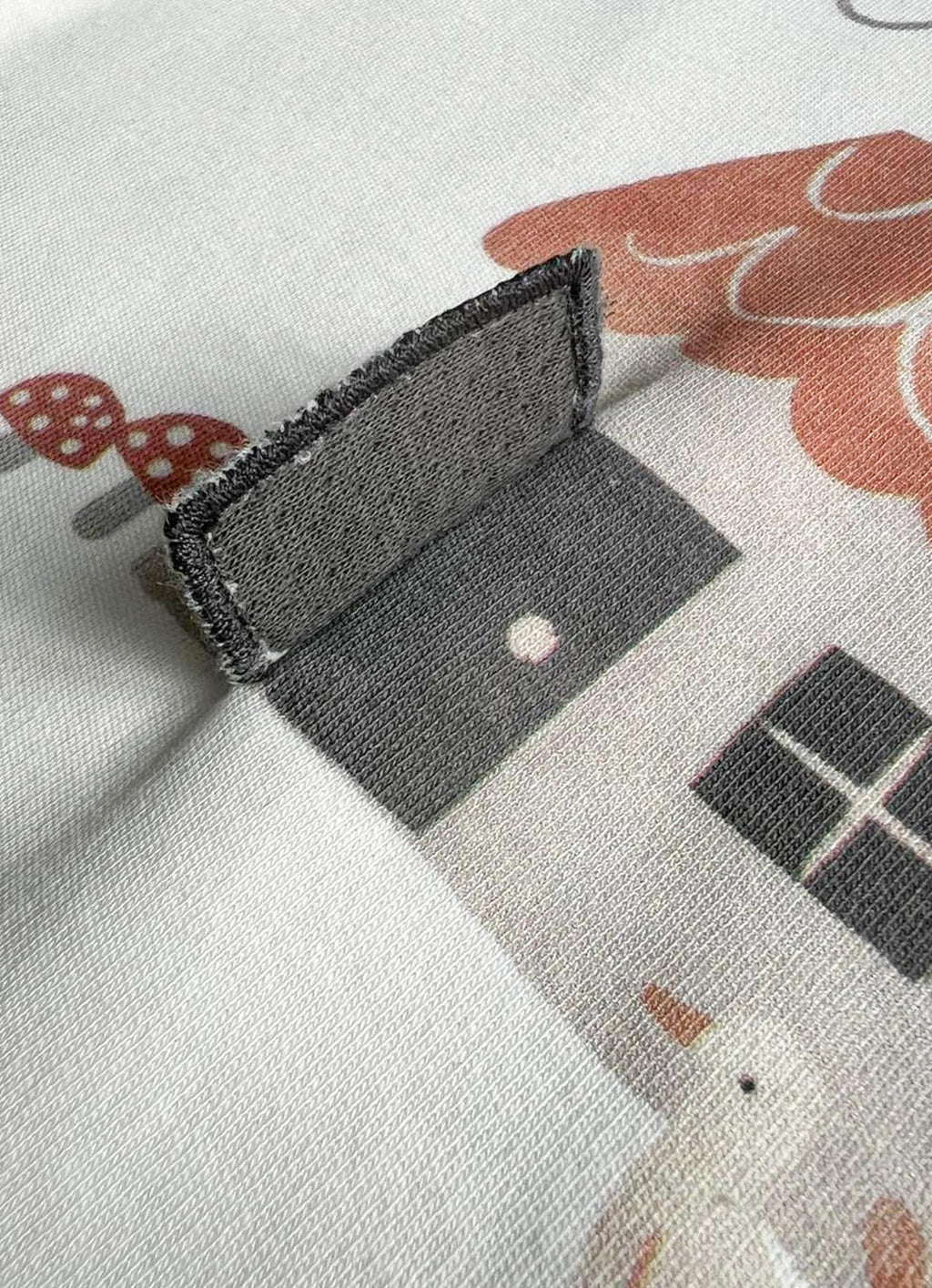 Organik Pamuklu Woodland Omuzdan Patlı 2'li Bebek Takımı - Antrasit Gri