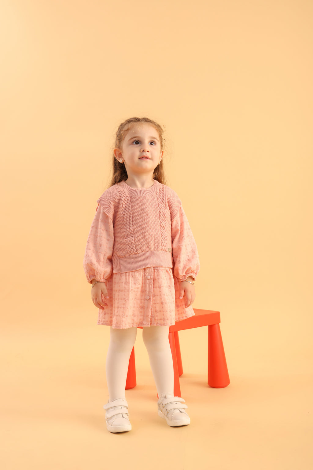 Patique Soft Knit Layer Dress – Triko Süveterli Dokulu Elbise