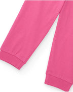 Tuc Tuc Kız Çocuk Pijama Takımı – Pembe Renkli, Uzay Gemisi Desenli