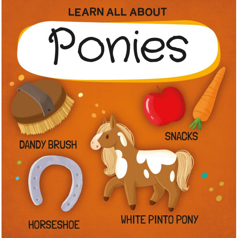 Q-Box: Pony Dünyası - 40 Parça Puzzle, Kitap ve 10 Figürlü Eğitim Seti