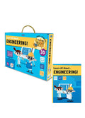 3D Mühendislik Seti + İngilizce Eğitim Kitabı | Deneyler ve Karton Modellerle Keşfet