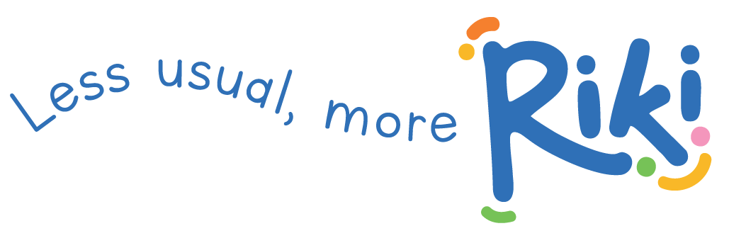 Riki Baby&Kids logosu — Less usual, more Riki