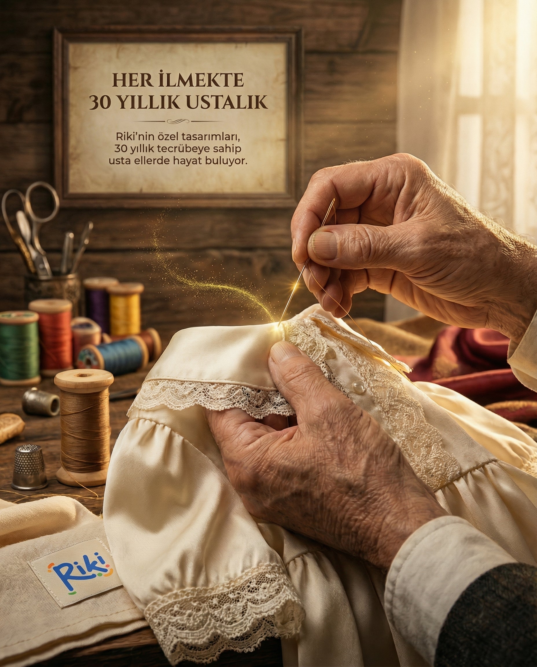 Velvet Bloom  Özel Dikim Kız Çocuk Elbisesi – Kırmızı