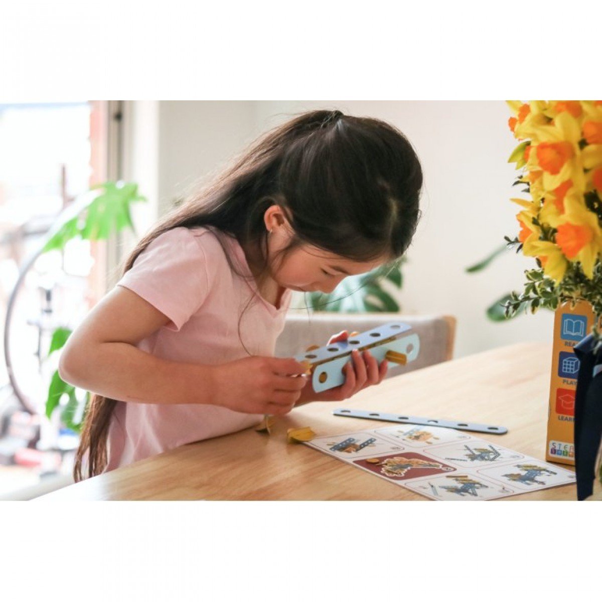 3D Matematik Seti + İngilizce Eğitim Kitabı | Tangram Bulmacası ve Alıştırmalarla Öğren