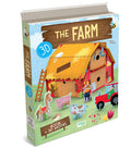 3D Çiftlik Kurma Seti + İngilizce Eğitim Kitabı | Renkli Karton Modellerle Oyun ve Öğrenme