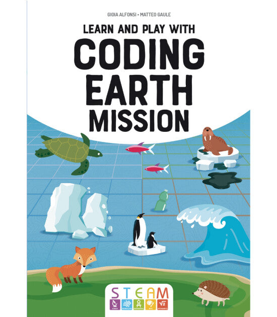 Kodlama Oyunu: Earth Mission – Eğitici Kitap ve Interaktif Kodlama Oyunu Seti