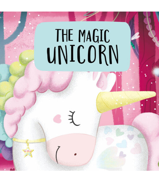 Puzzle The Magic Unicorn: Büyülü Unicorn - 30 Parça Puzzle ve Hikâye Kitabı