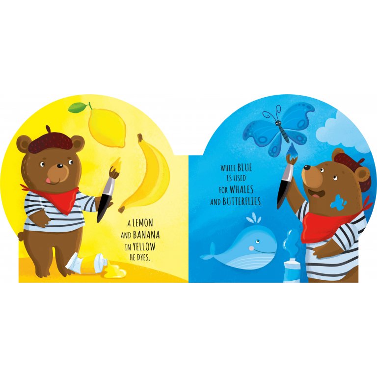 Sassi Shaped Books: Renkler – Şekilli ve Kafiyeli İlk Renk Kitabım