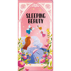 Sleeping Beauty hikaye kitabı kapağı: uyuyan prenses ve periler