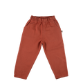 Little Yucca "Slouchy" Kanvas Pantolon - Terracotta