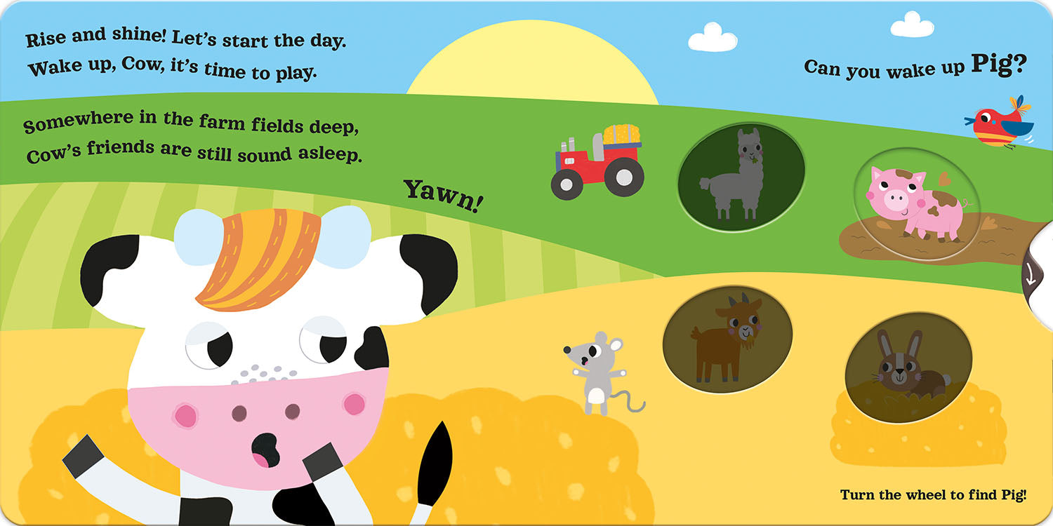 Good Morning Cow | Sihirli Çarklı Eğitici Sabah Kitabı