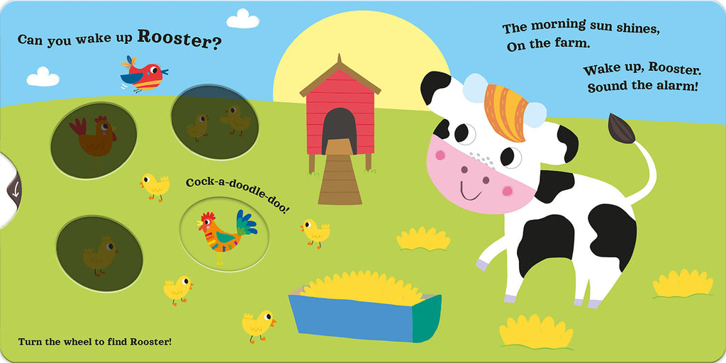 Good Morning Cow | Sihirli Çarklı Eğitici Sabah Kitabı