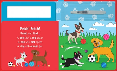 Search and Find Dogs | Suyla Boyama ve Bulmaca Kitabı